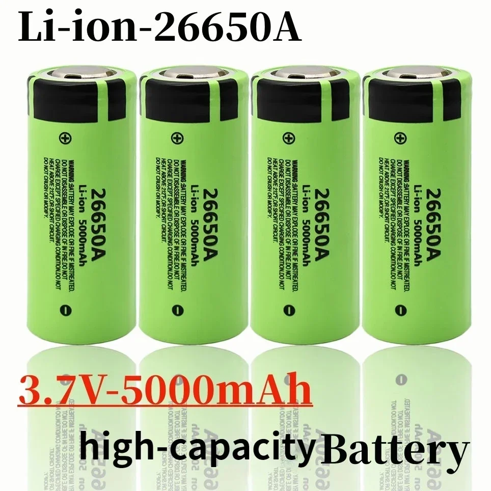 New Gadgets Electronic - 2026 Yeni 26650A Lityum Pil 3.7V5000mah