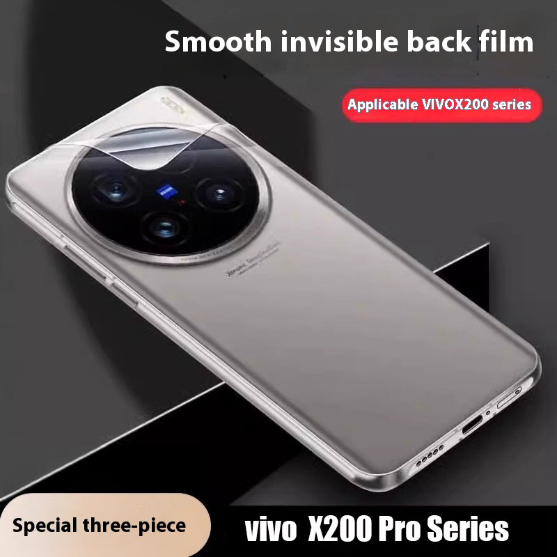 Vivo X200 - 3 Parça Arka Tam Kapak Mat