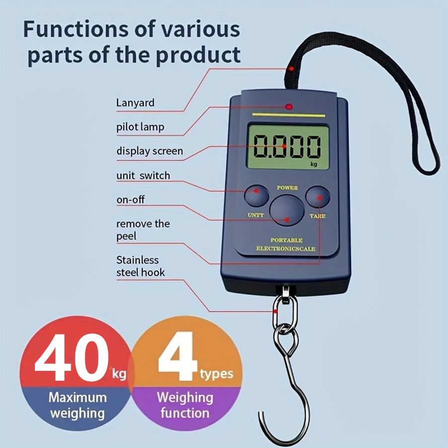 Gadgets For Electronics - 40 kg Çok Fonksiyonlu Mini Elektronik