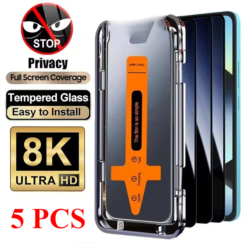 Oppo Find X8 - 2-5 adet tozsuz gizlilik temperli cam