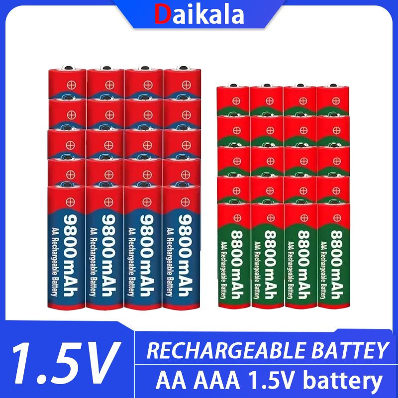 New Gadgets Electronic - 2026 Şarj Edilebilir Piller Yeni 1.5V