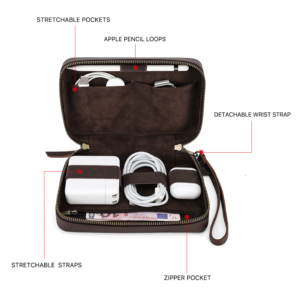 Hakiki deri taşınabilir USB ve - Electronics And Gadgets With A incelemesi ve fiyatı