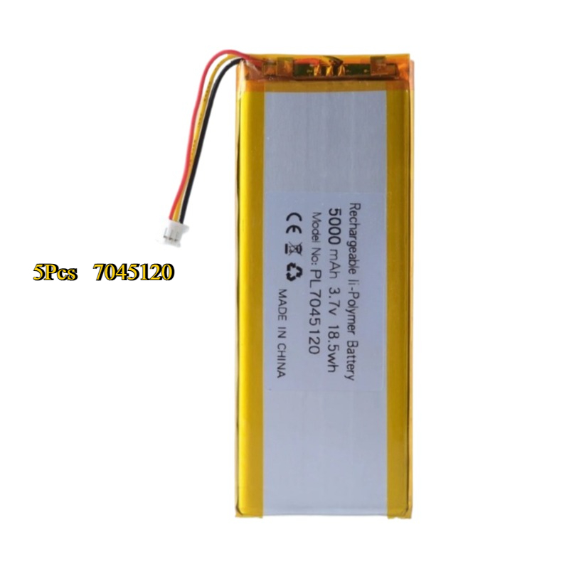 Yeni 3.7V 5000mAh 7045120 Li-p - New Gadgets Electronic incelemesi ve fiyatı