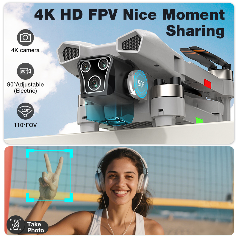 YENİ Sıcak L017 Pro Drone Fırç - Gadgets For Electronics incelemesi ve fiyatı