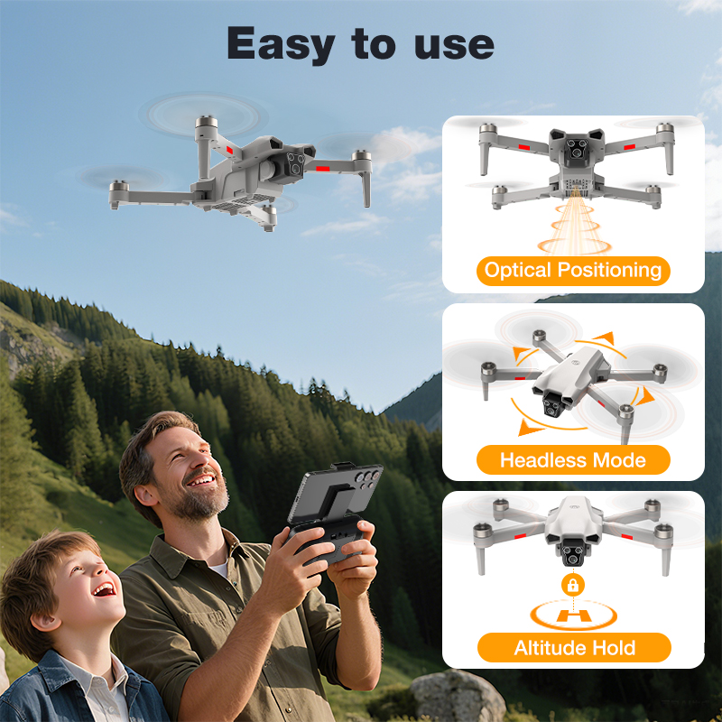 YENİ Sıcak L017 Pro Drone Fırç - Gadgets For Electronics incelemesi ve fiyatı
